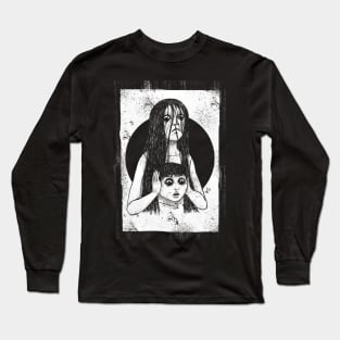 J-Horror - JuOn (White print) Long Sleeve T-Shirt